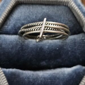 Sterling Silver Stackable Ring (Vintage)